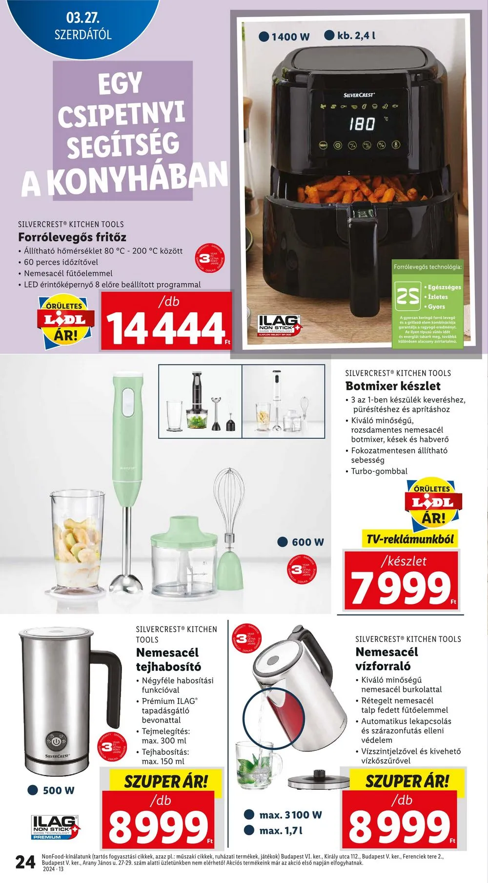 Lidl akciós újság 03.27–04.03 – 24. oldal