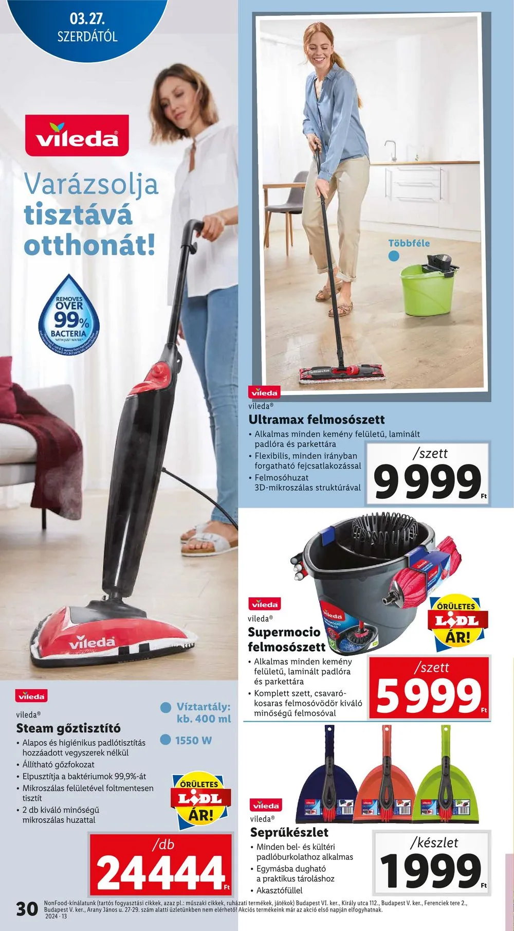 Lidl akciós újság 03.27–04.03 – 30. oldal