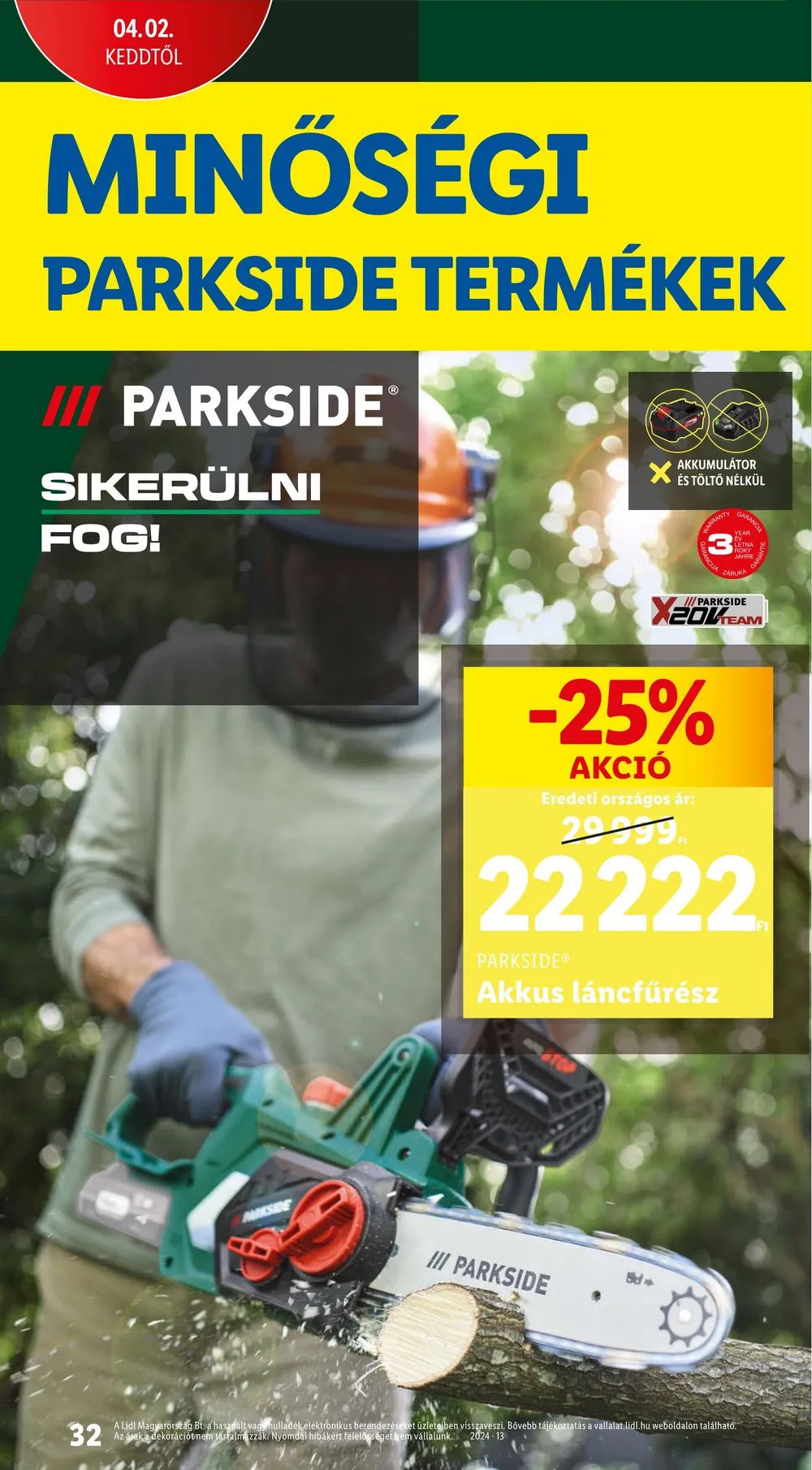 Lidl akciós újság 03.27–04.03 – 32. oldal