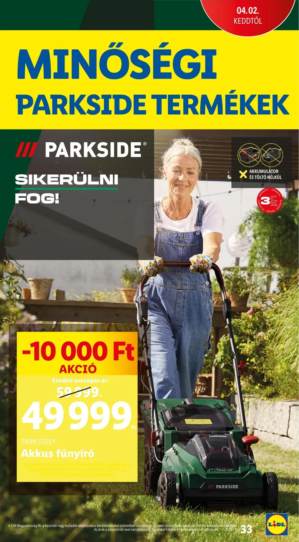 Lidl akciós újság 03.27–04.03 – 33. oldal