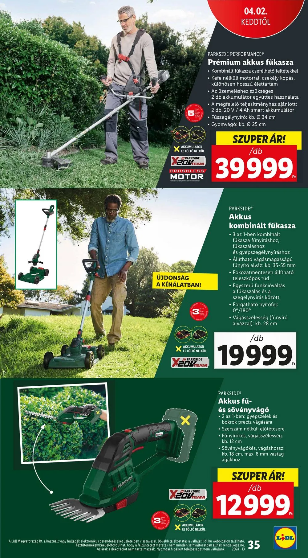 Lidl akciós újság 03.27–04.03 – 35. oldal