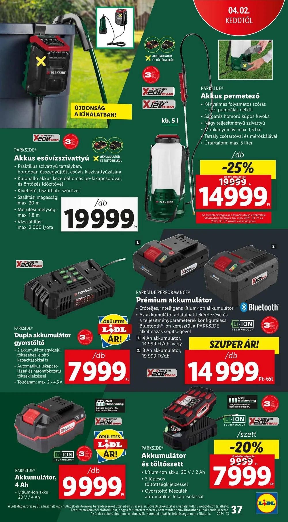 Lidl akciós újság 03.27–04.03 – 37. oldal