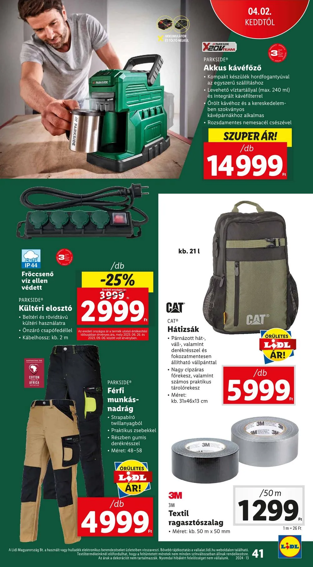Lidl akciós újság 03.27–04.03 – 41. oldal
