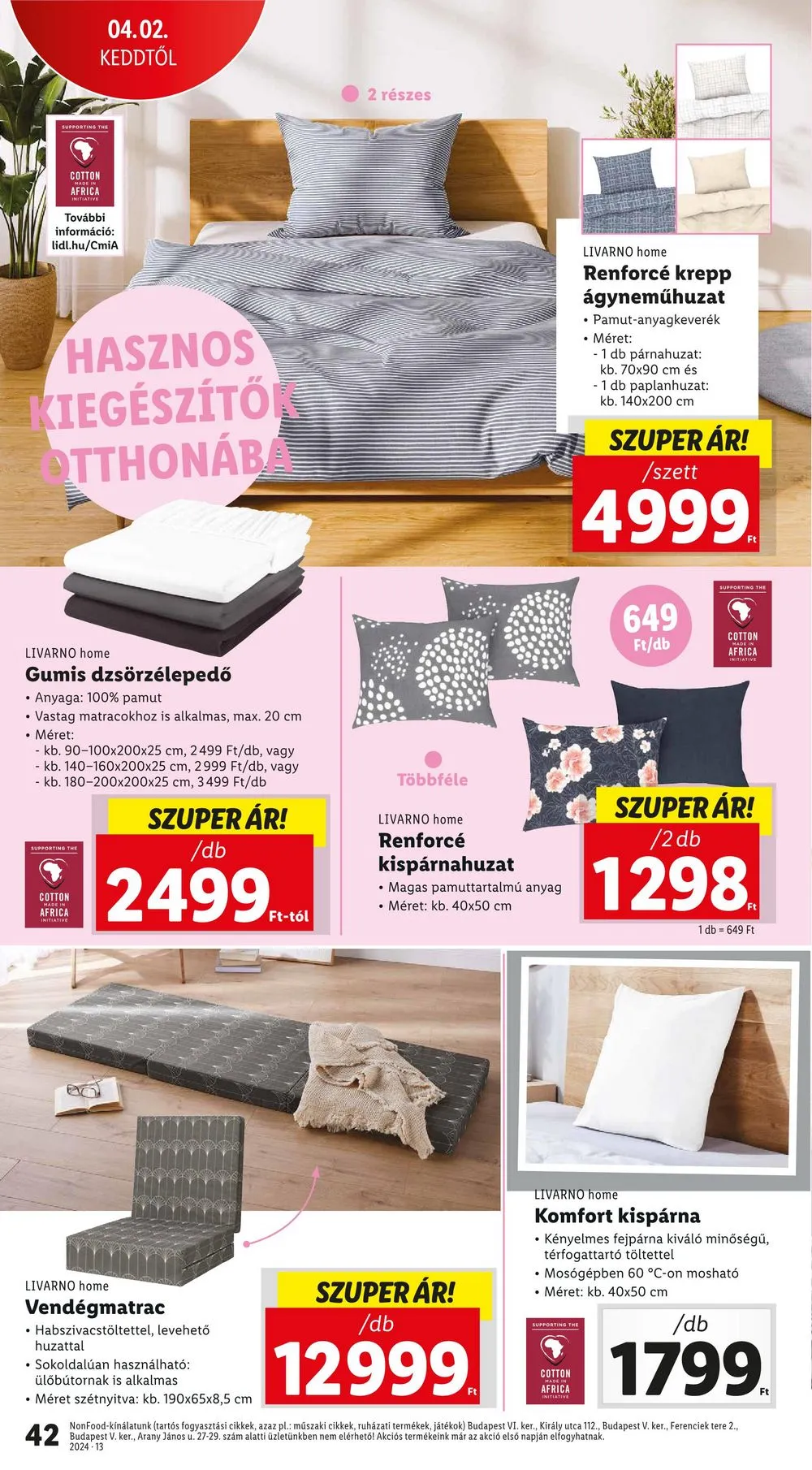 Lidl akciós újság 03.27–04.03 – 42. oldal