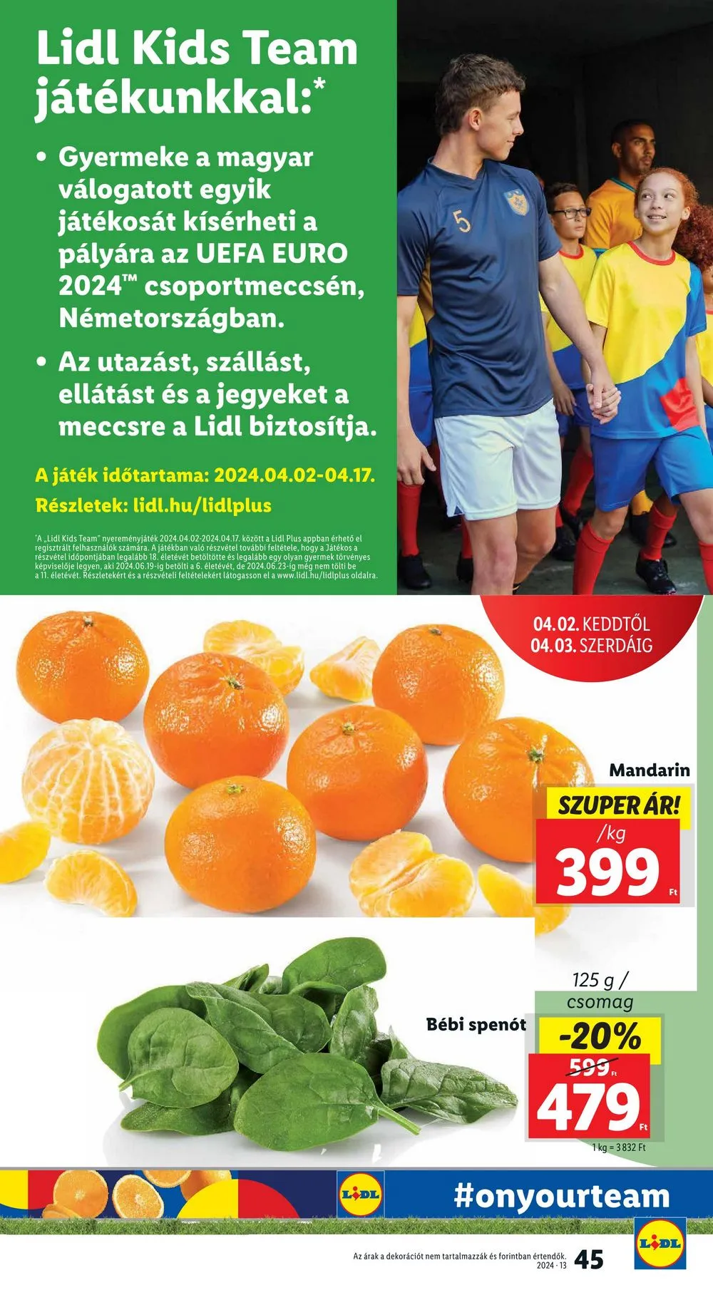 Lidl akciós újság 03.27–04.03 – 45. oldal