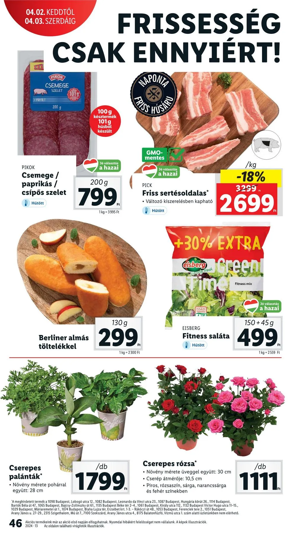 Lidl akciós újság 03.27–04.03 – 46. oldal