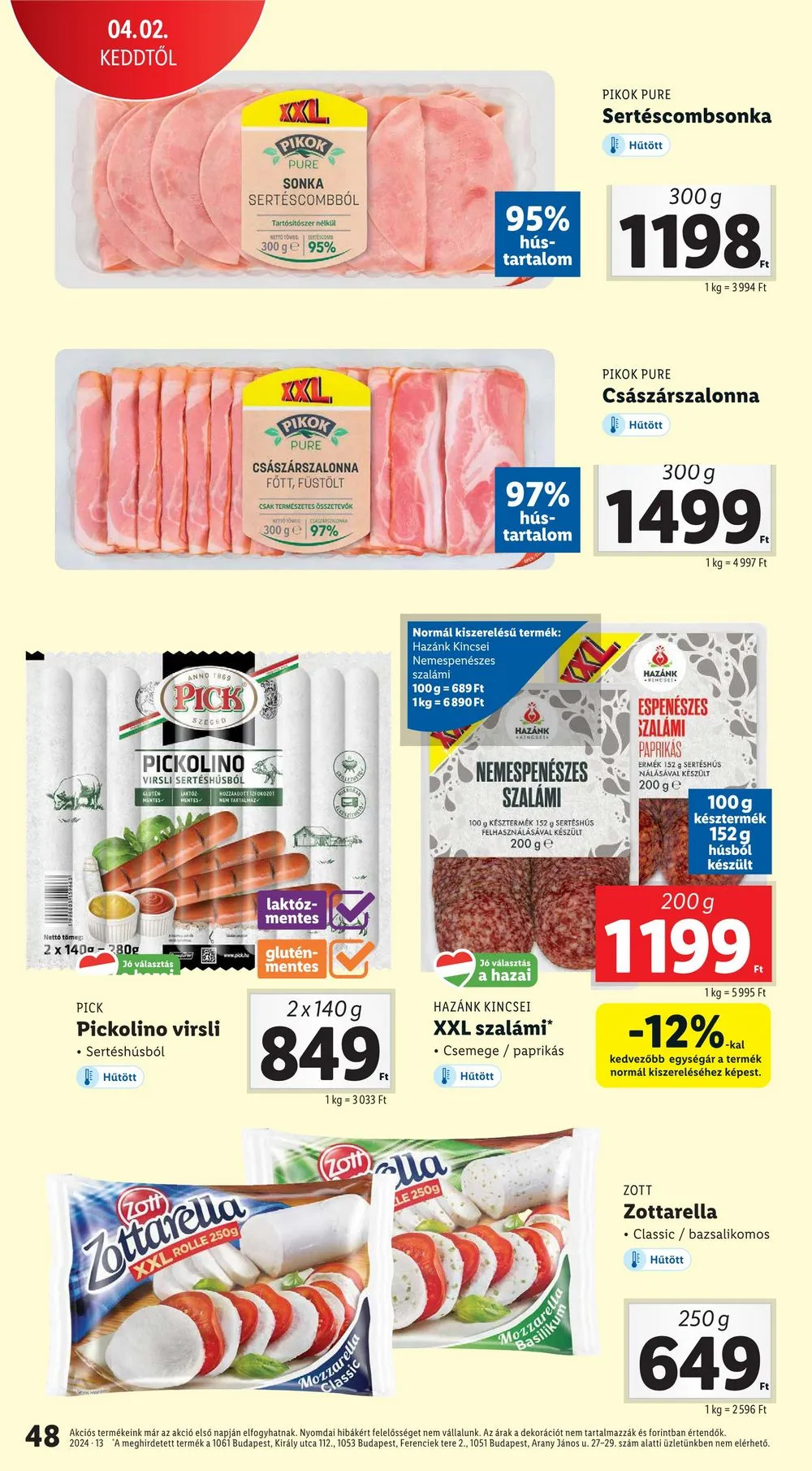 Lidl akciós újság 03.27–04.03 – 48. oldal
