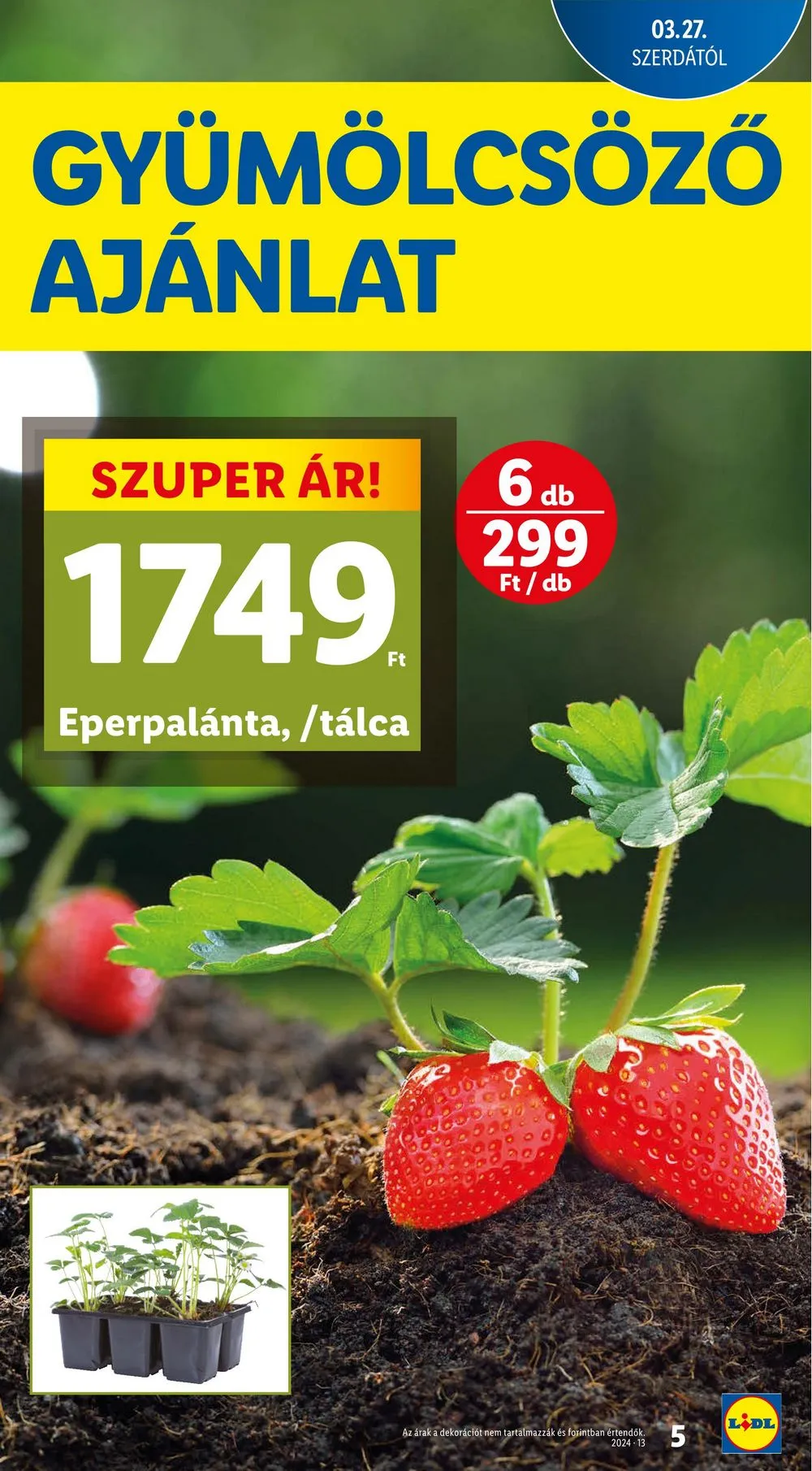 Lidl akciós újság 03.27–04.03 – 5. oldal