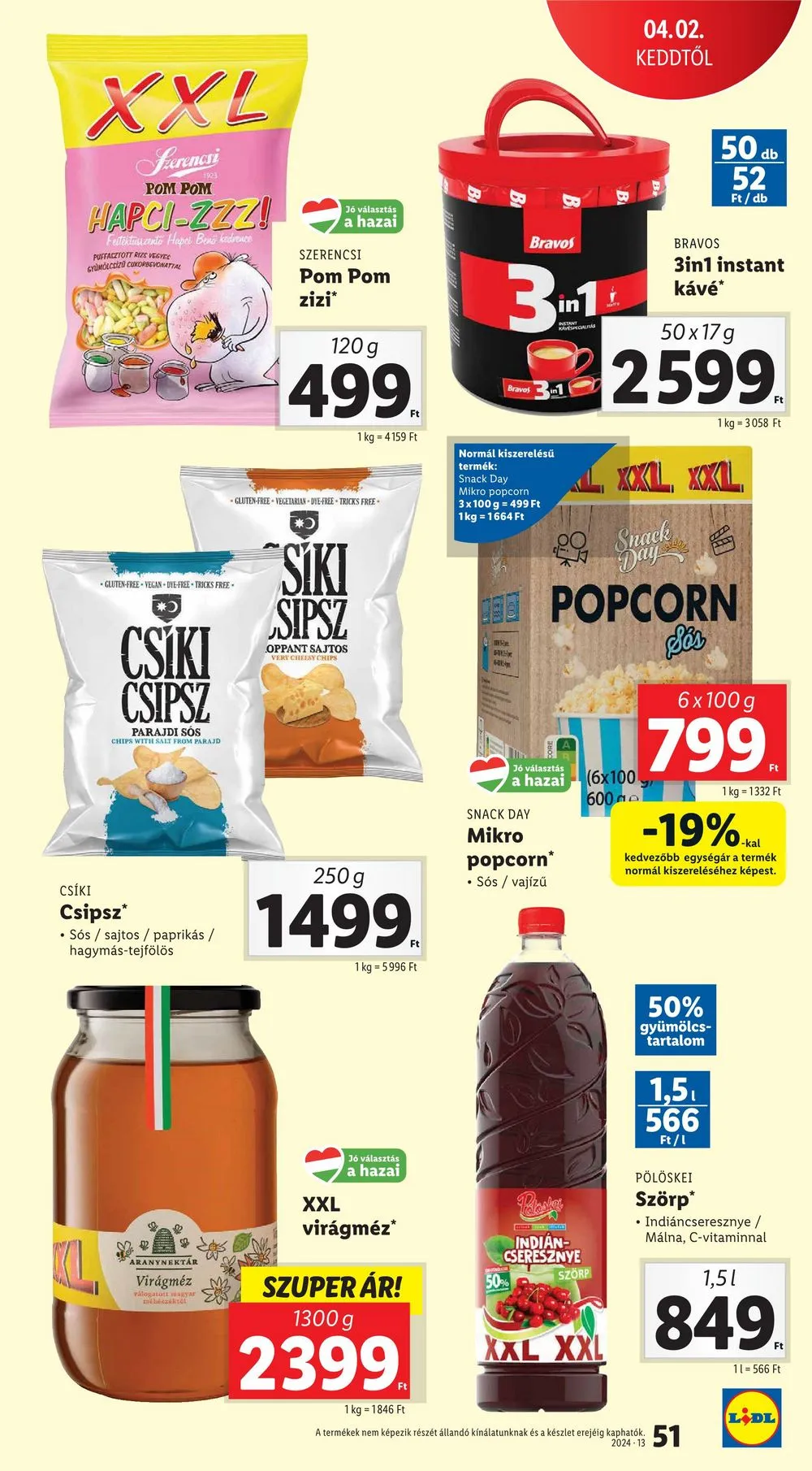 Lidl akciós újság 03.27–04.03 – 51. oldal