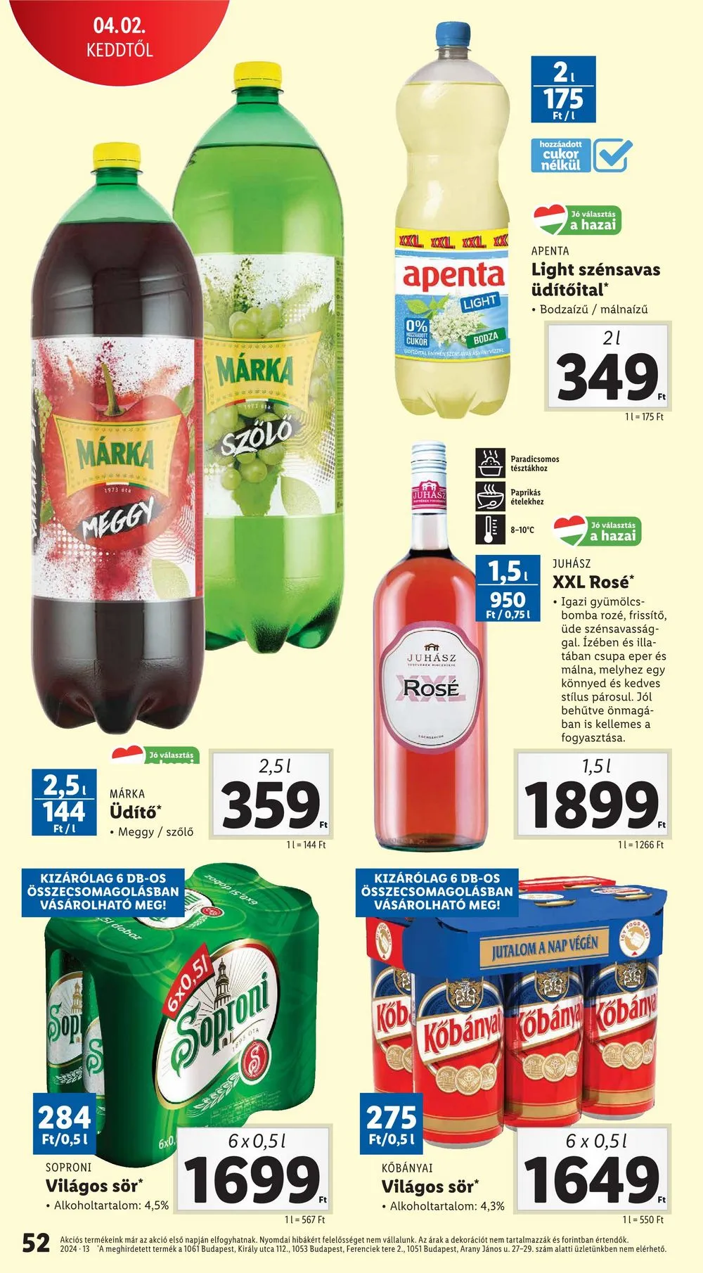 Lidl akciós újság 03.27–04.03 – 52. oldal