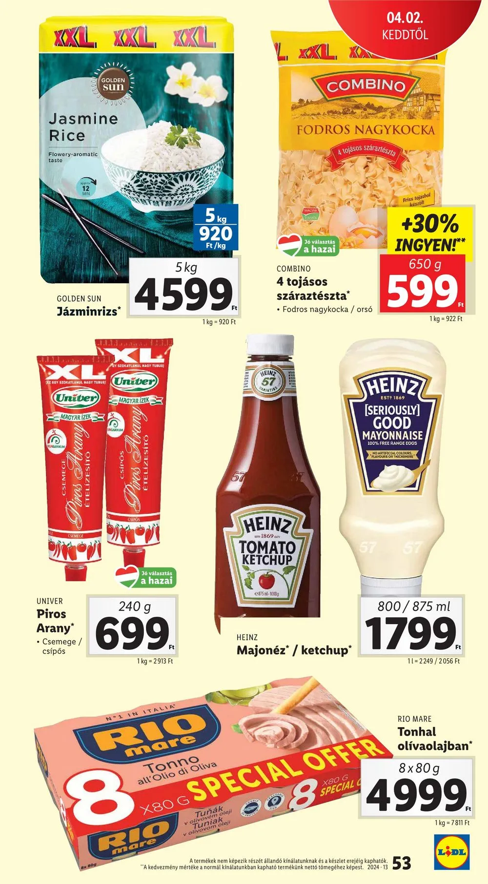 Lidl akciós újság 03.27–04.03 – 53. oldal