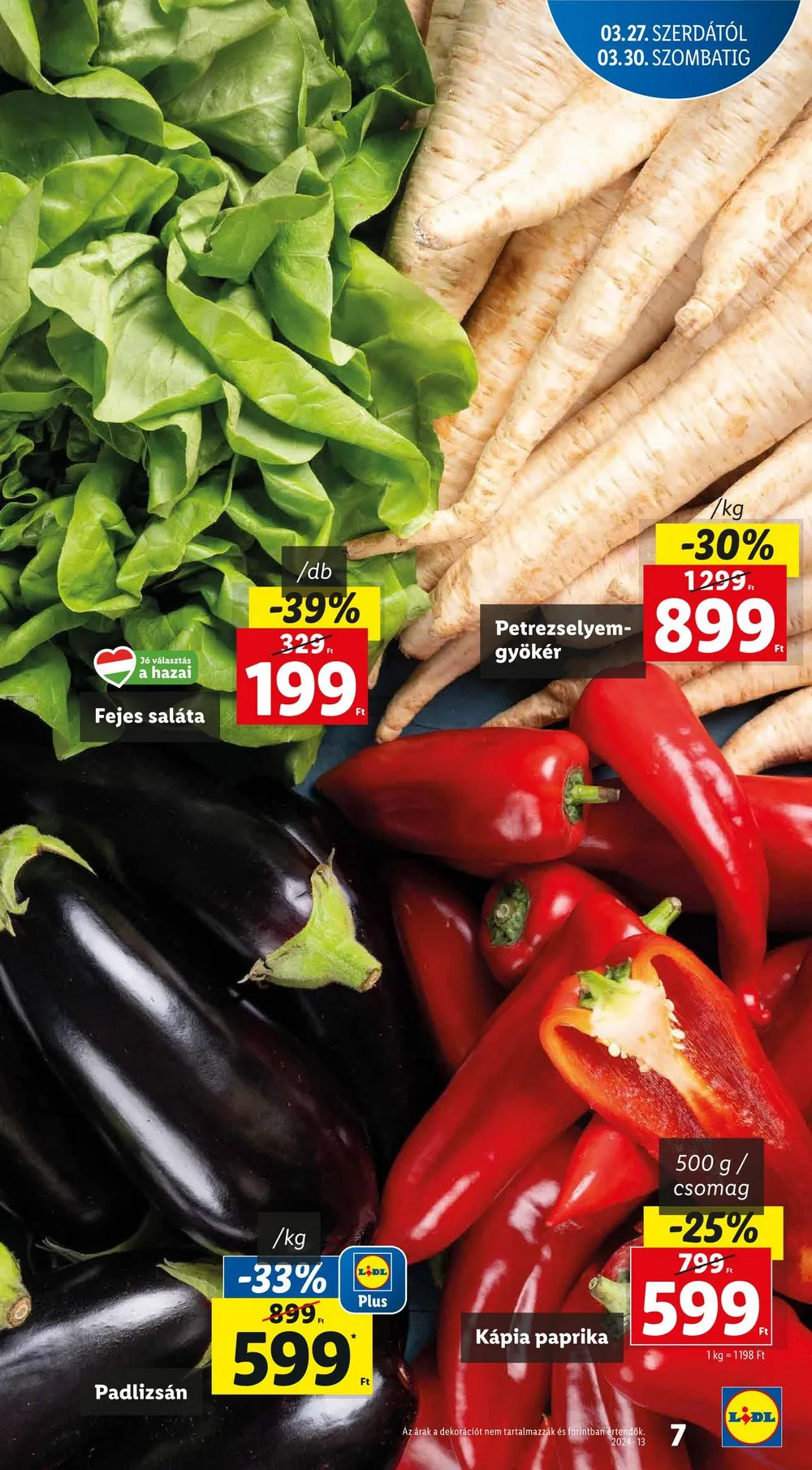 Lidl akciós újság 03.27–04.03 – 7. oldal