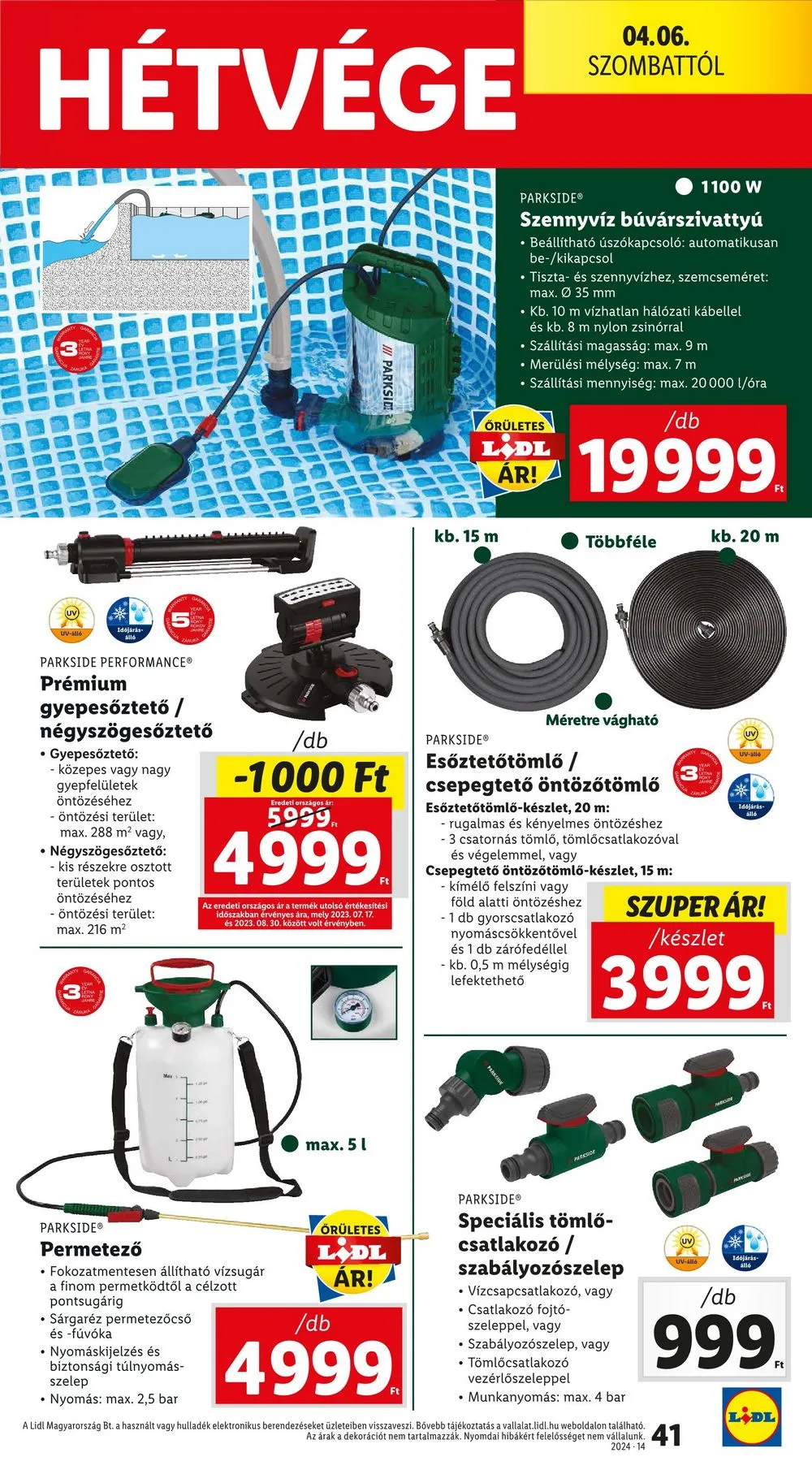 Lidl akciós újság 04.04–04.10