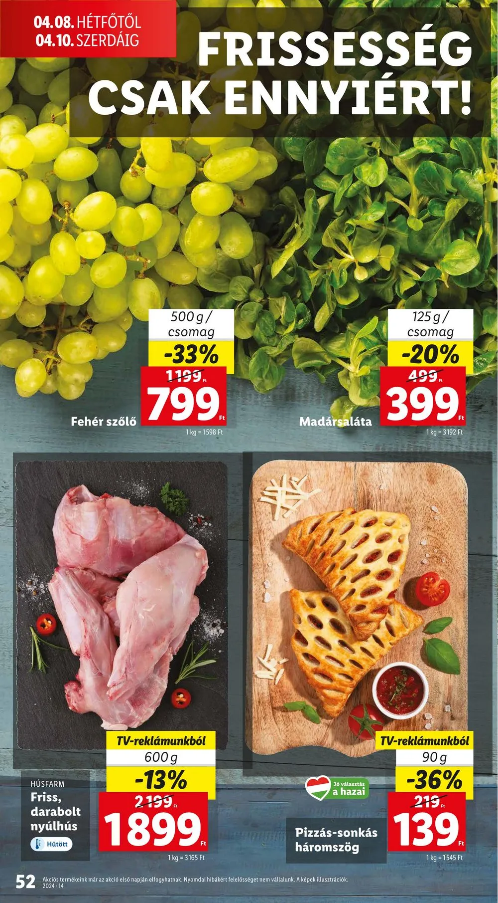 Lidl akciós újság 04.04–04.10 – 52. oldal