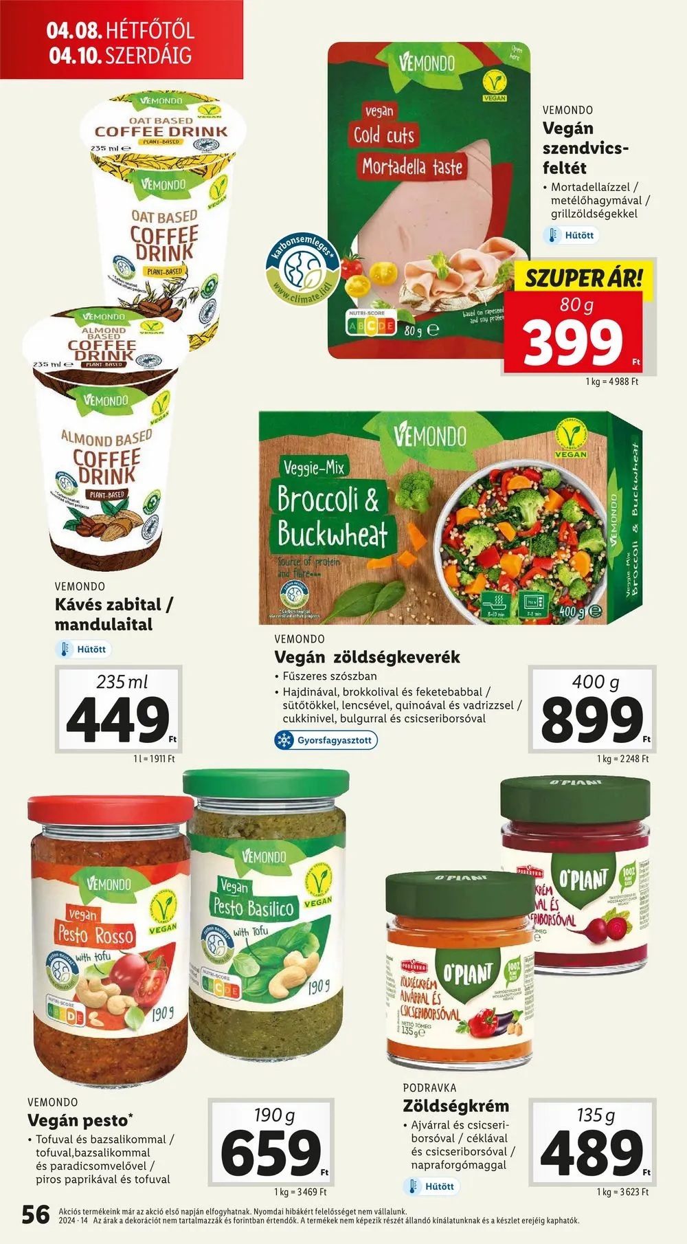 Lidl akciós újság 04.04–04.10 – 56. oldal