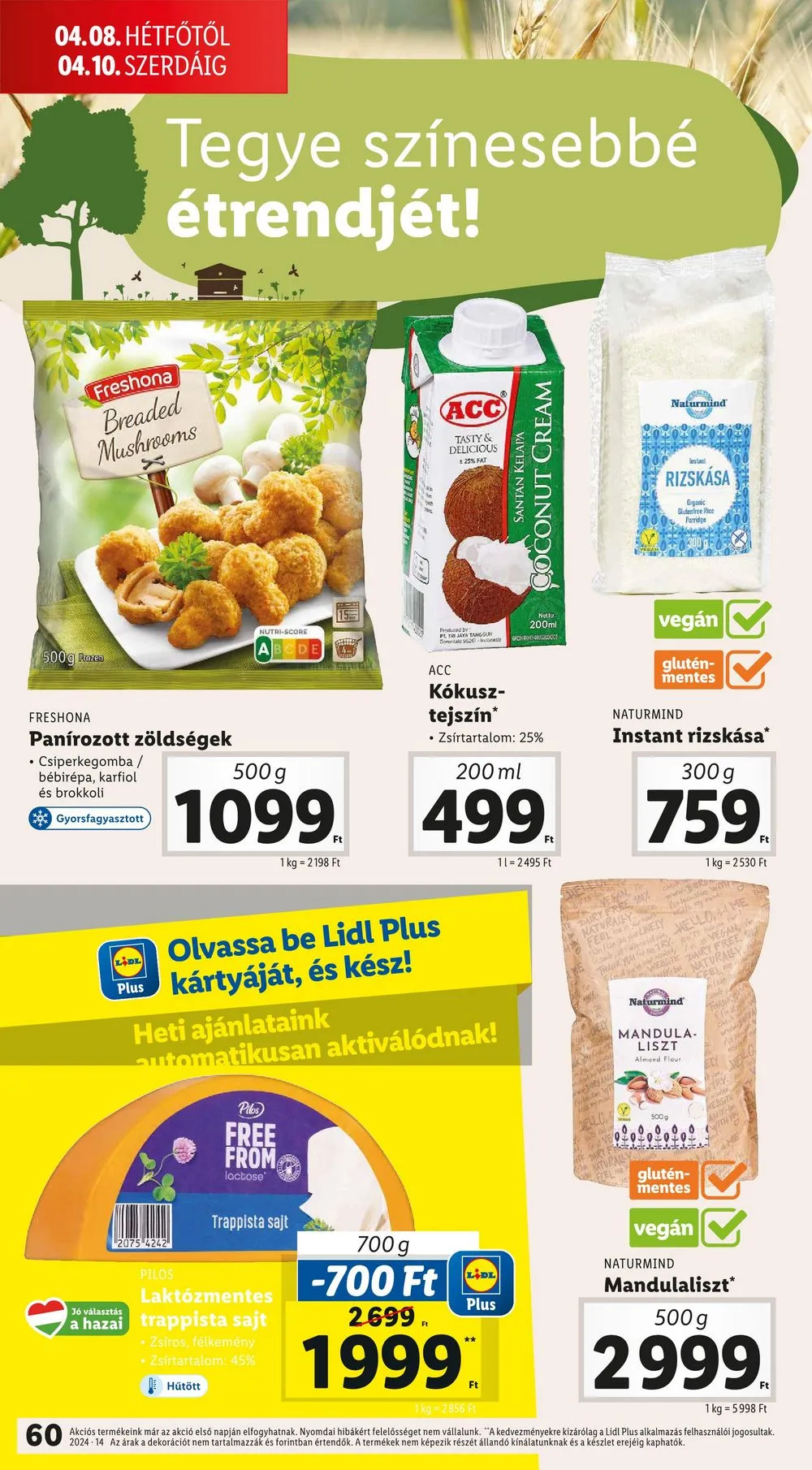 Lidl akciós újság 04.04–04.10 – 60. oldal