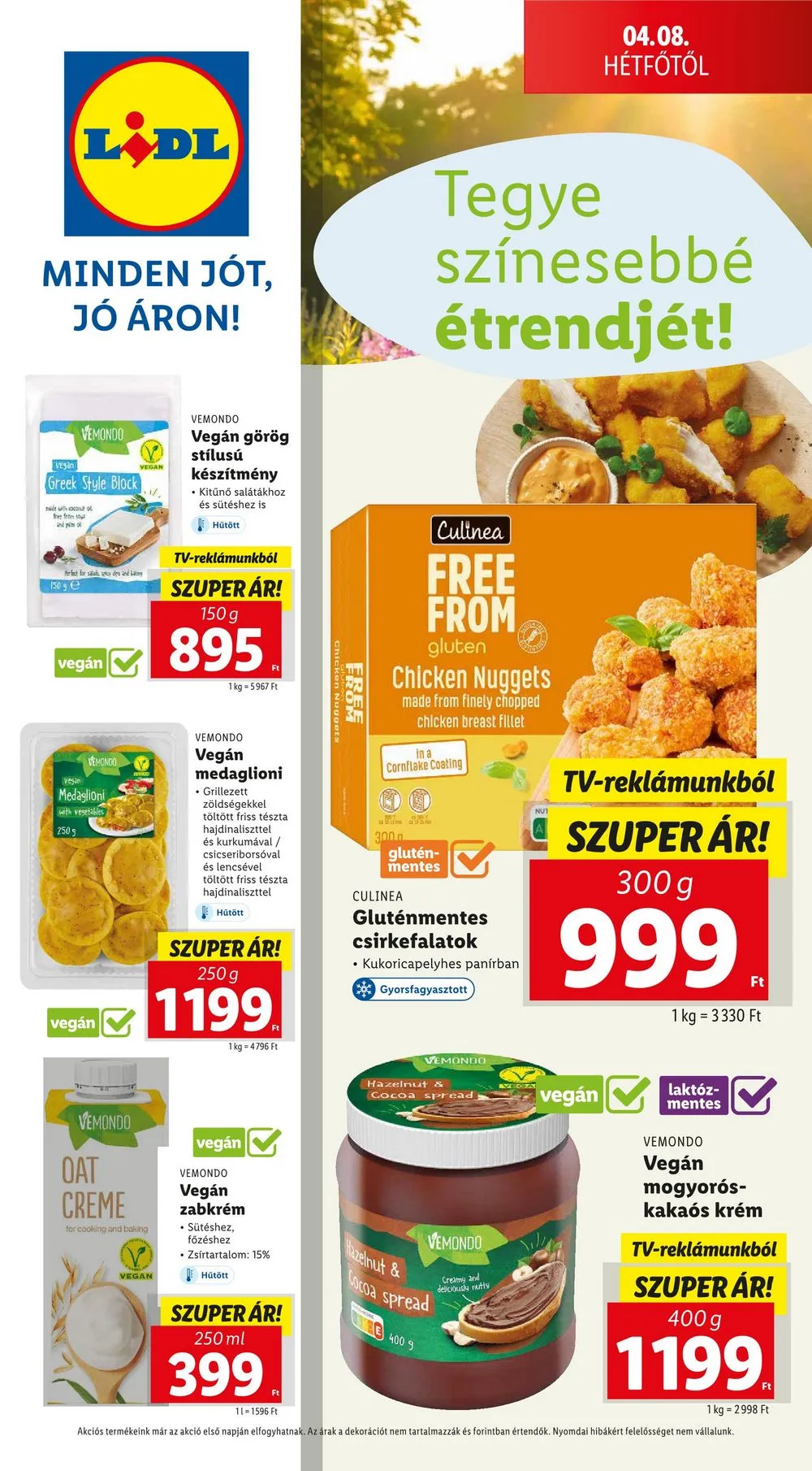 Lidl akciós újság 04.04–04.10 – 62. oldal