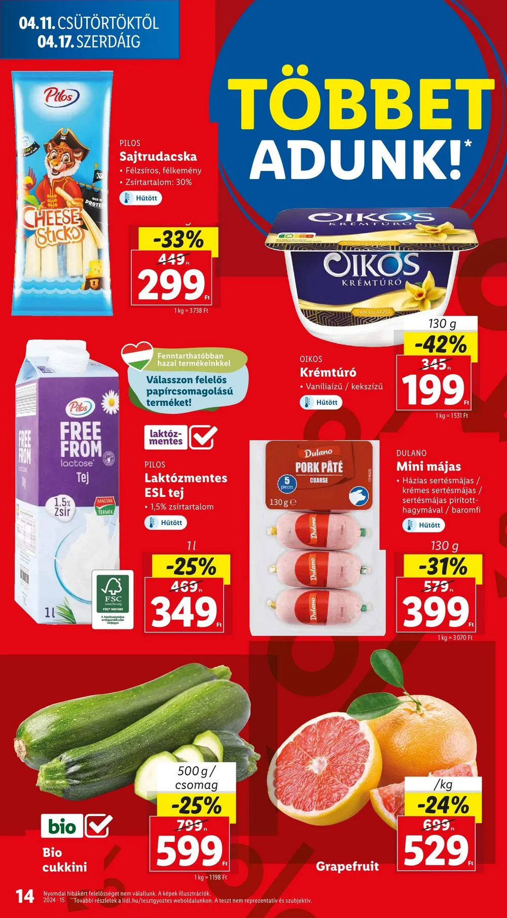 Lidl akciós újság 04.10–04.17 – 14. oldal
