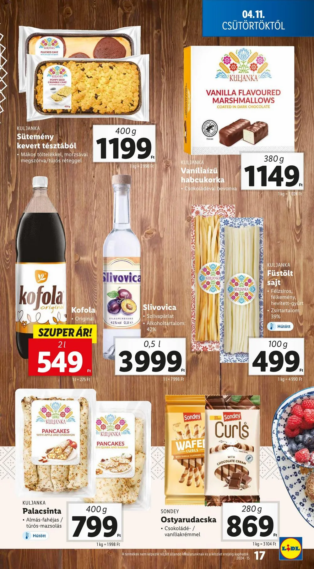 Lidl akciós újság 04.10–04.17 – 17. oldal