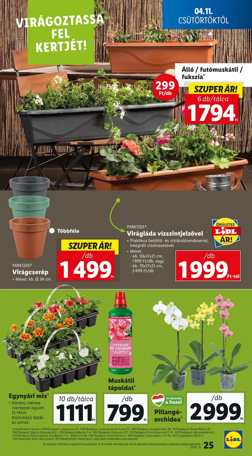 Lidl akciós újság 04.10–04.17 – 25. oldal