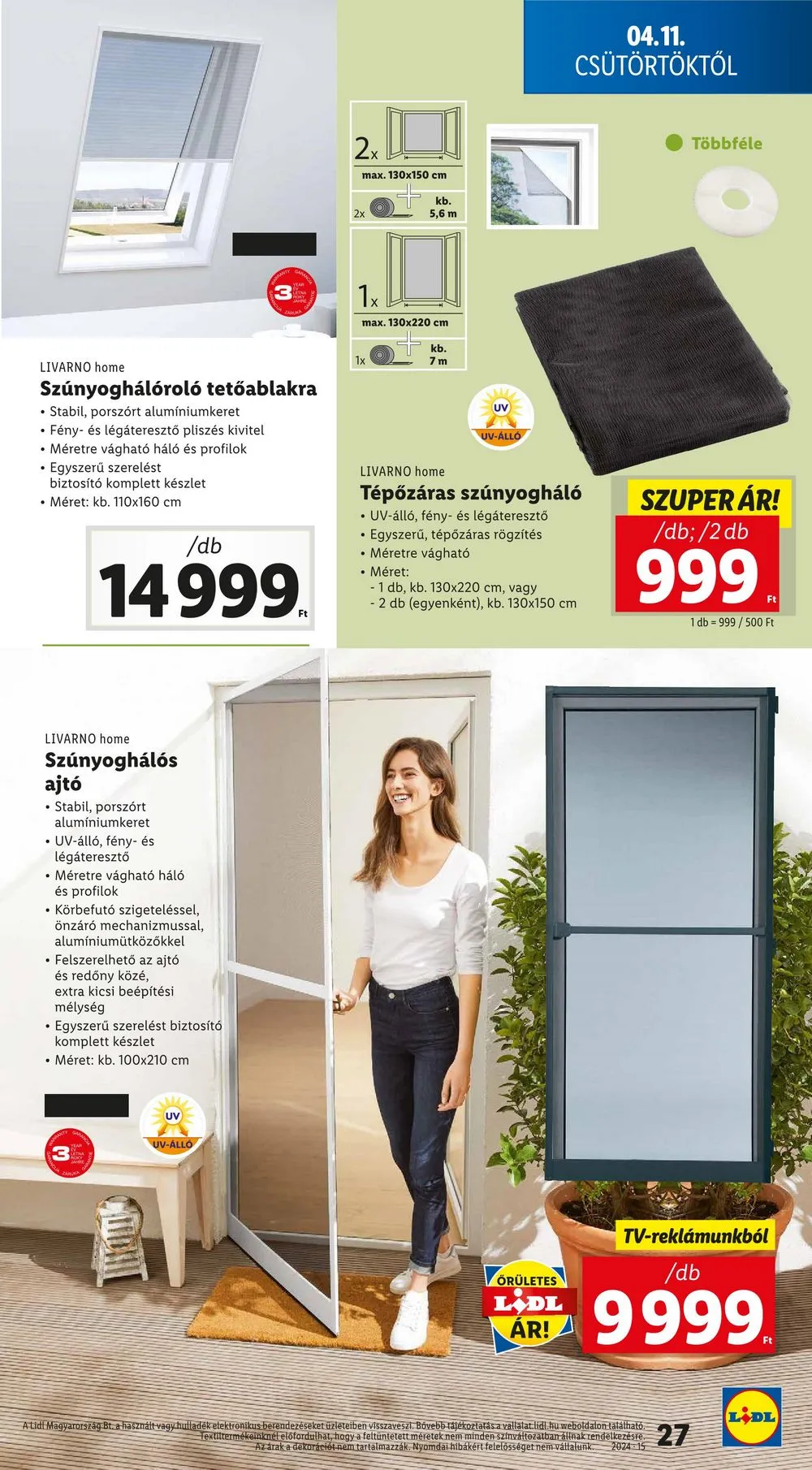 Lidl akciós újság 04.10–04.17 – 27. oldal