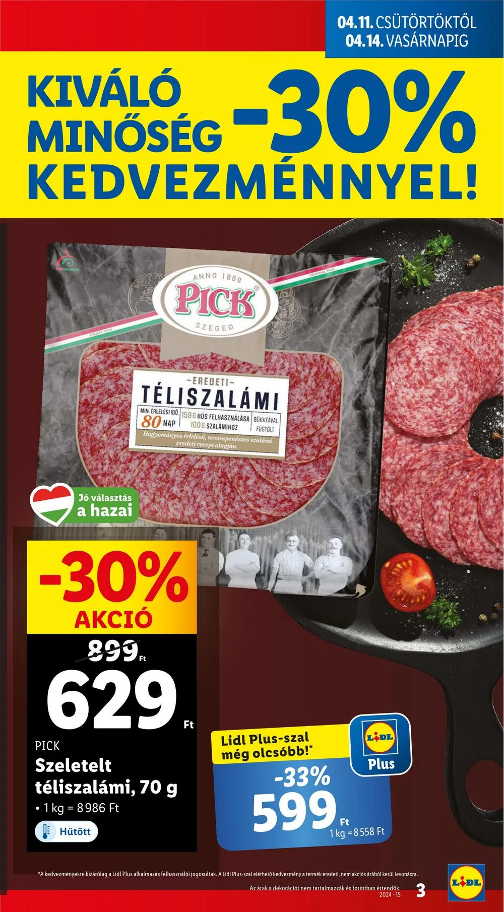 Lidl akciós újság 04.10–04.17 – 3. oldal
