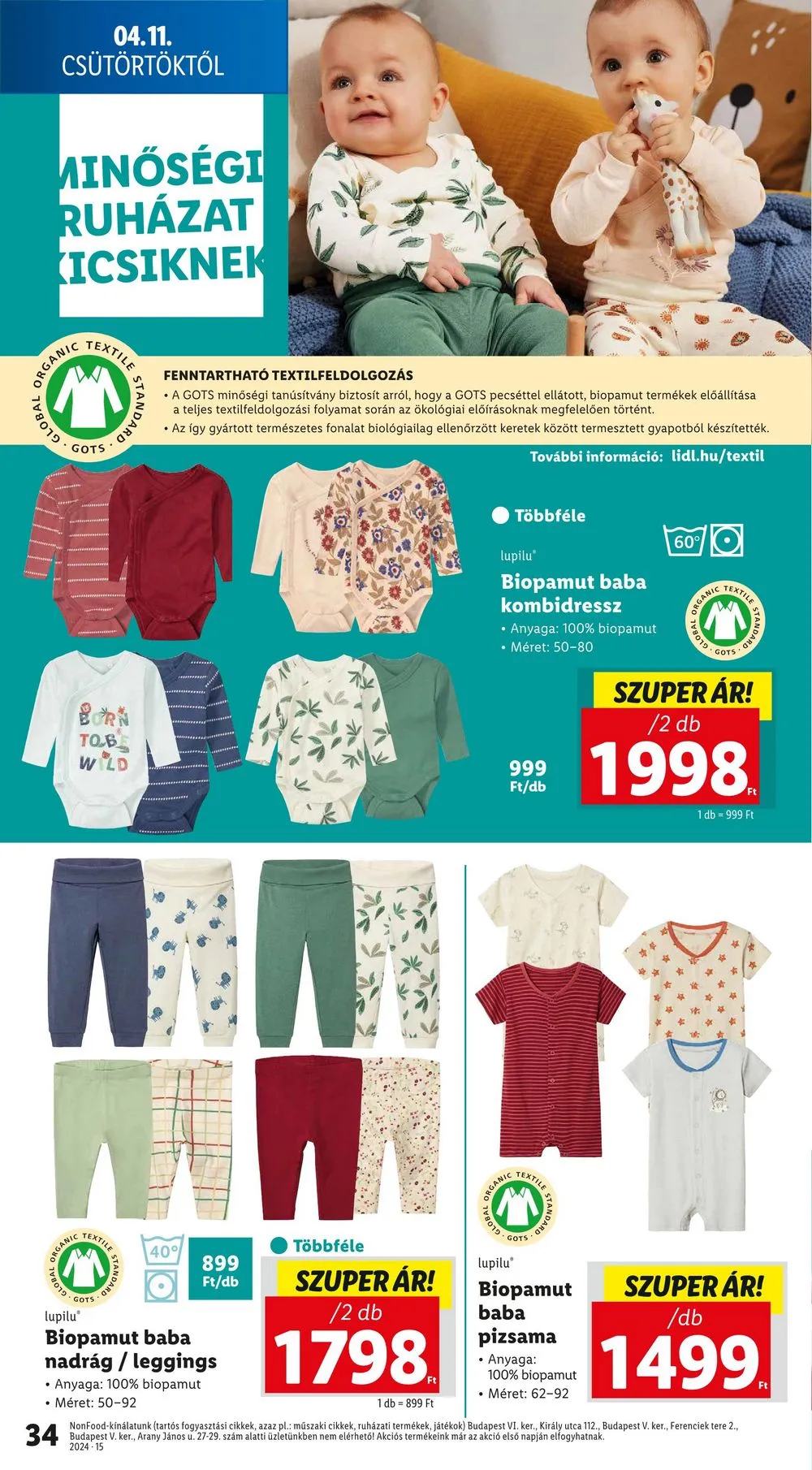 Lidl akciós újság 04.10–04.17 – 34. oldal