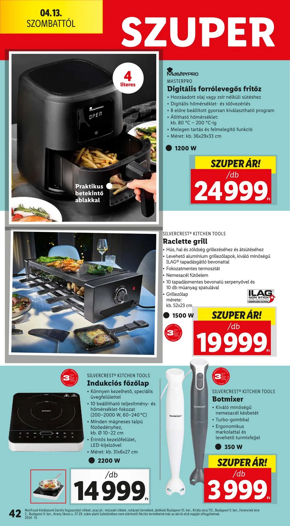 Lidl akciós újság 04.10–04.17 – 42. oldal