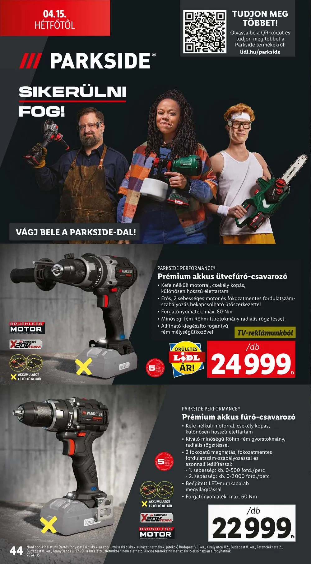 Lidl akciós újság 04.10–04.17 – 44. oldal