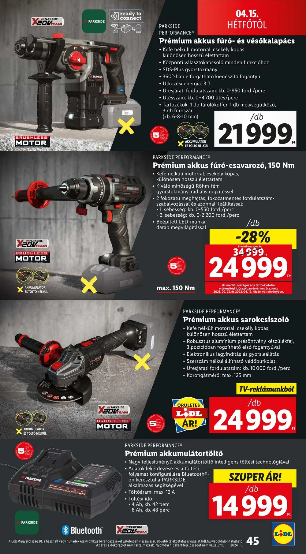 Lidl akciós újság 04.10–04.17 – 45. oldal