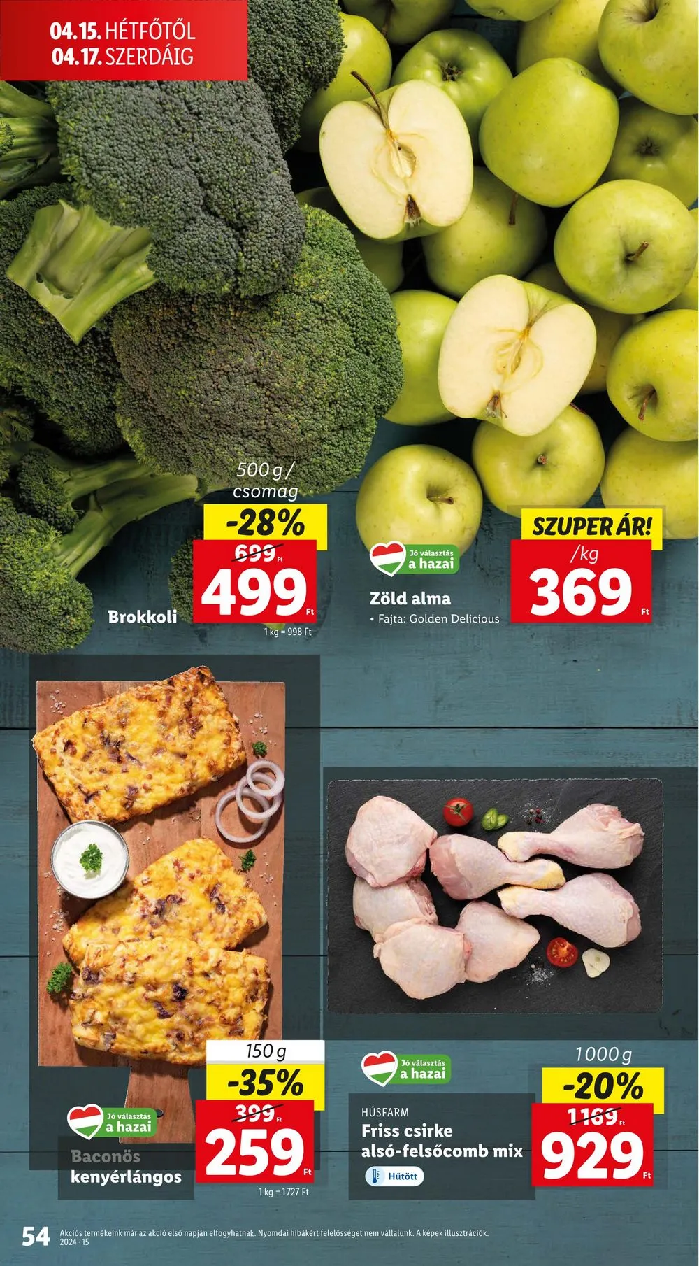 Lidl akciós újság 04.10–04.17 – 54. oldal