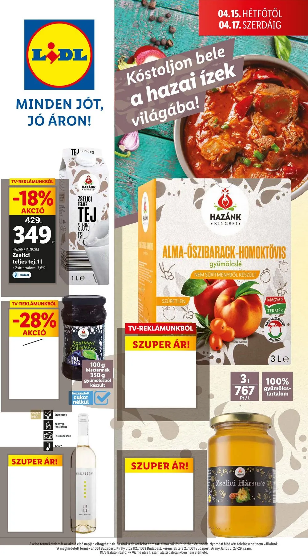 Lidl akciós újság 04.10–04.17 – 66. oldal