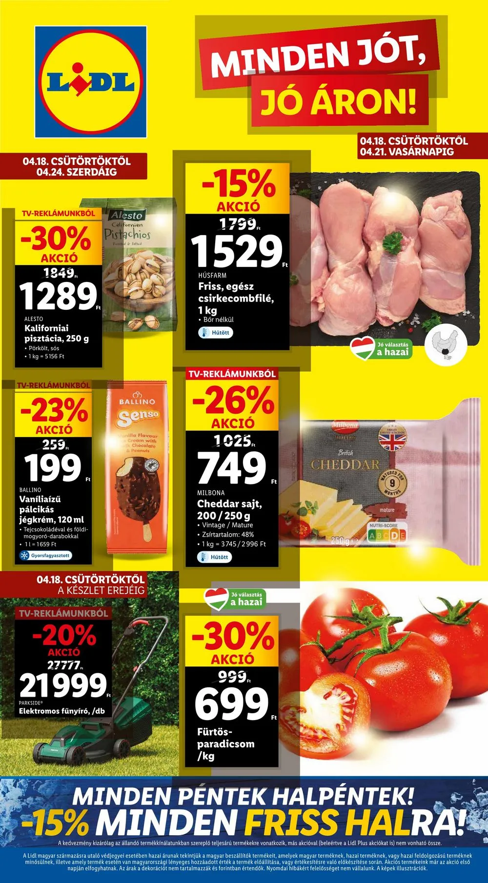 Lidl akciós újság 04.18–04.24