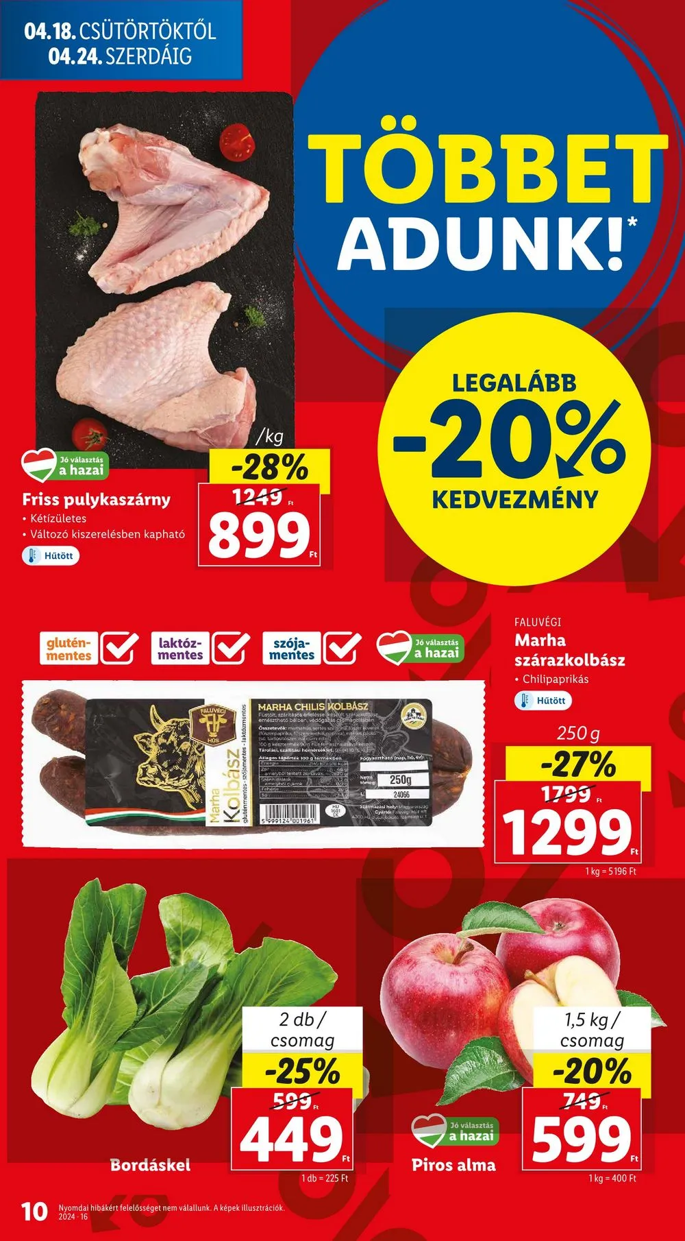 Lidl akciós újság 04.18–04.24 – 10. oldal