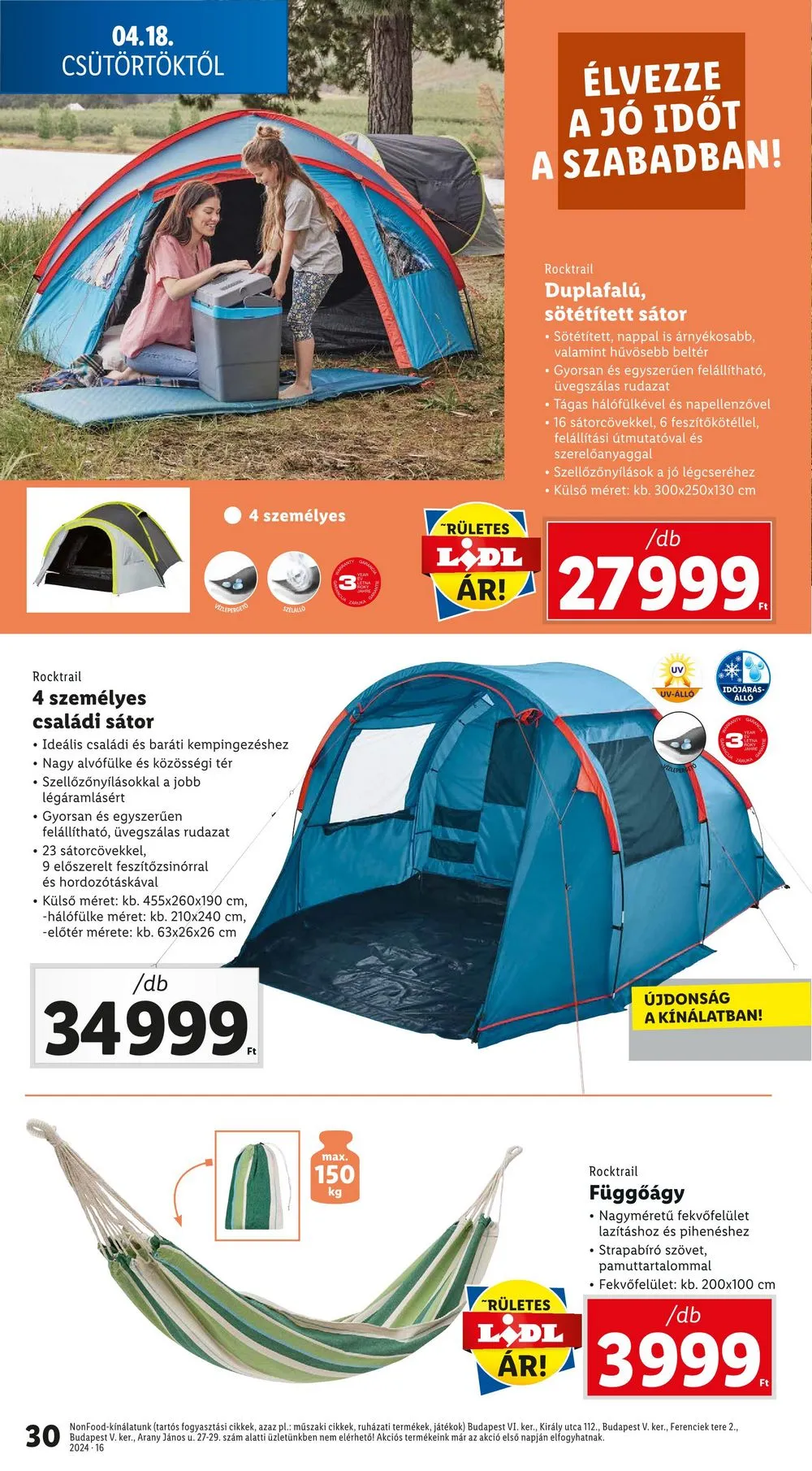 Lidl akciós újság 04.18–04.24 – 30. oldal