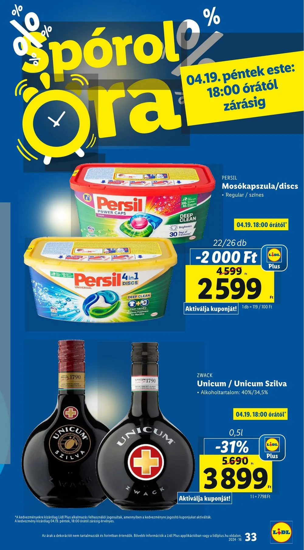 Lidl akciós újság 04.18–04.24 – 33. oldal