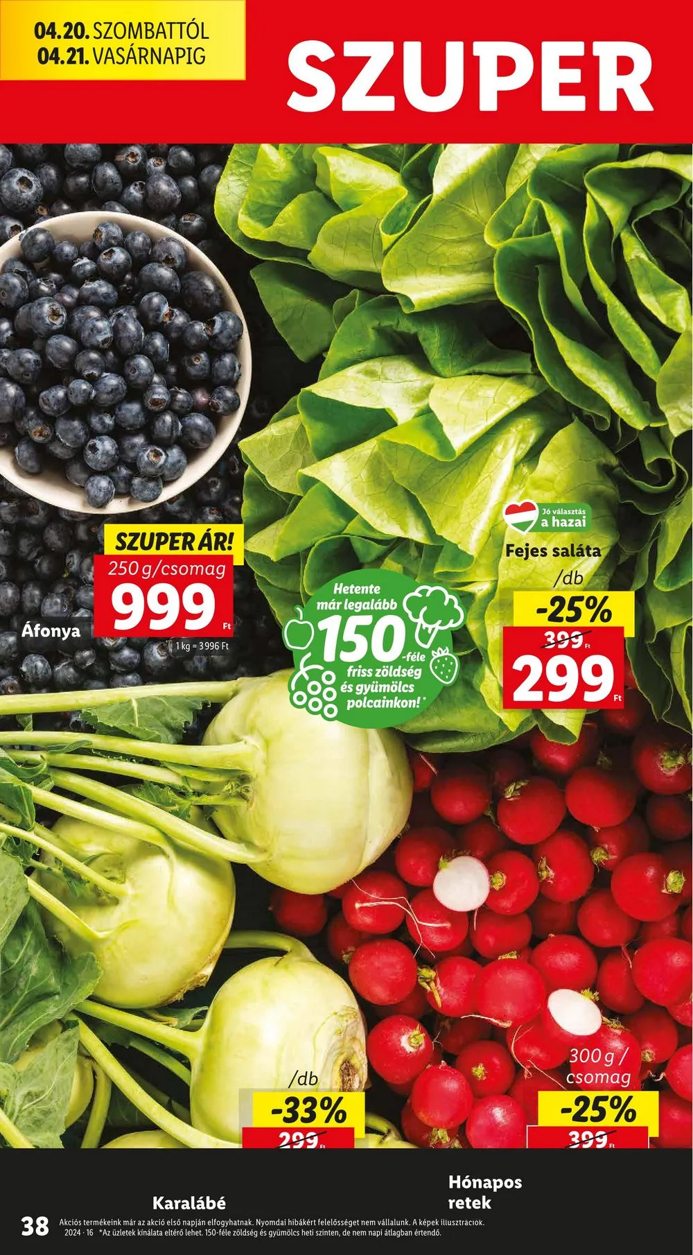 Lidl akciós újság 04.18–04.24 – 38. oldal