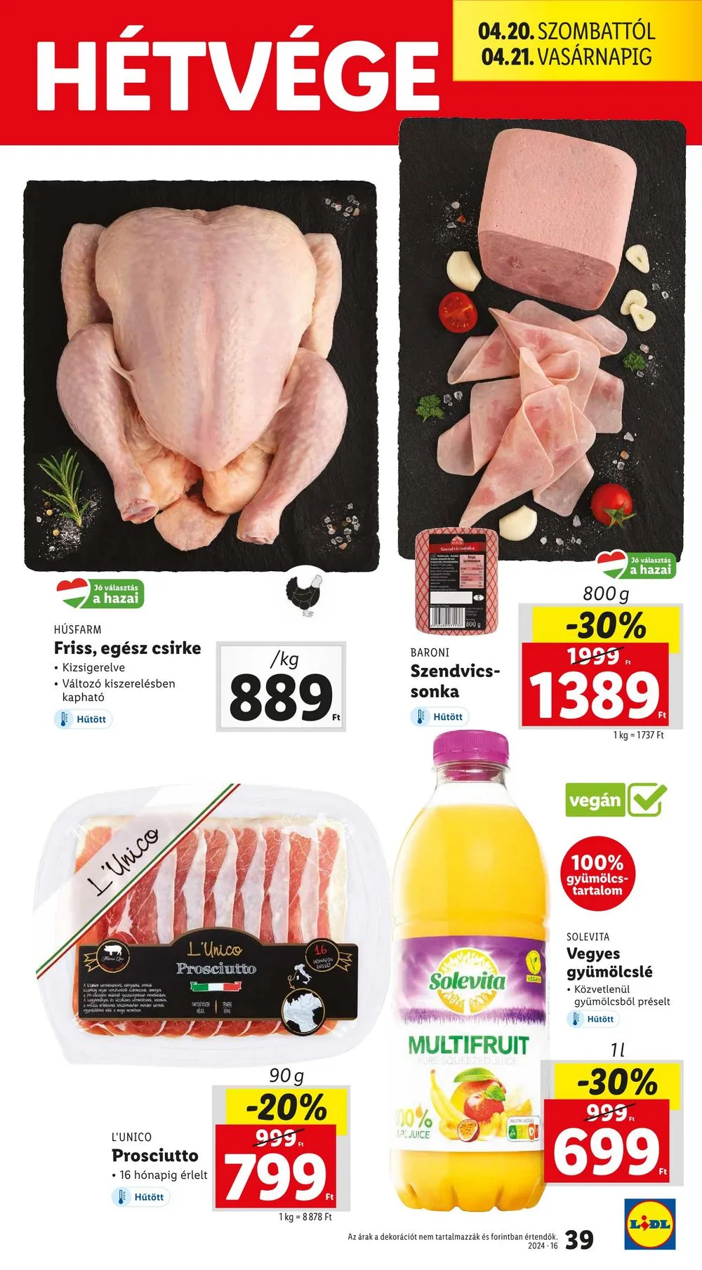Lidl akciós újság 04.18–04.24 – 39. oldal