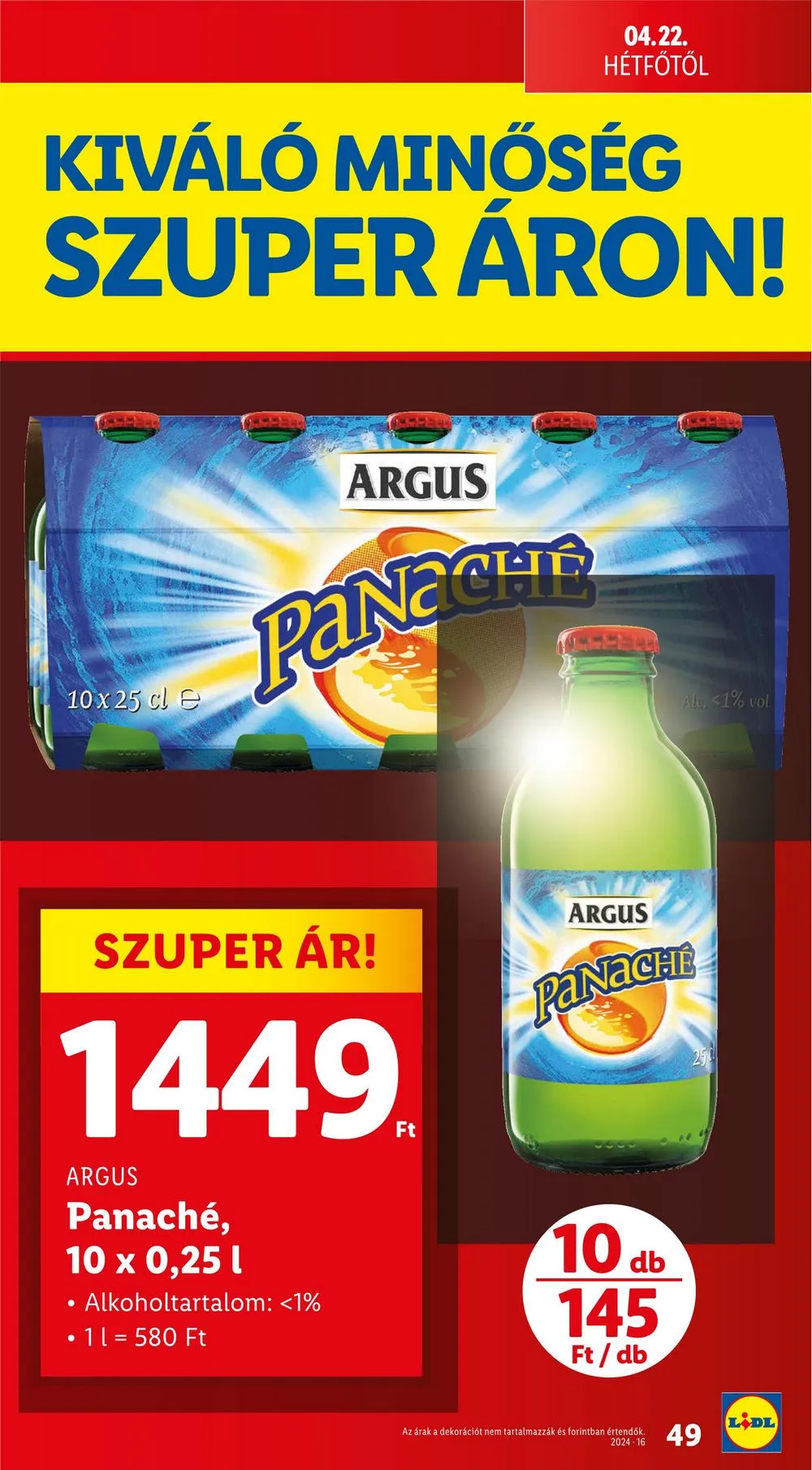 Lidl akciós újság 04.18–04.24 – 49. oldal