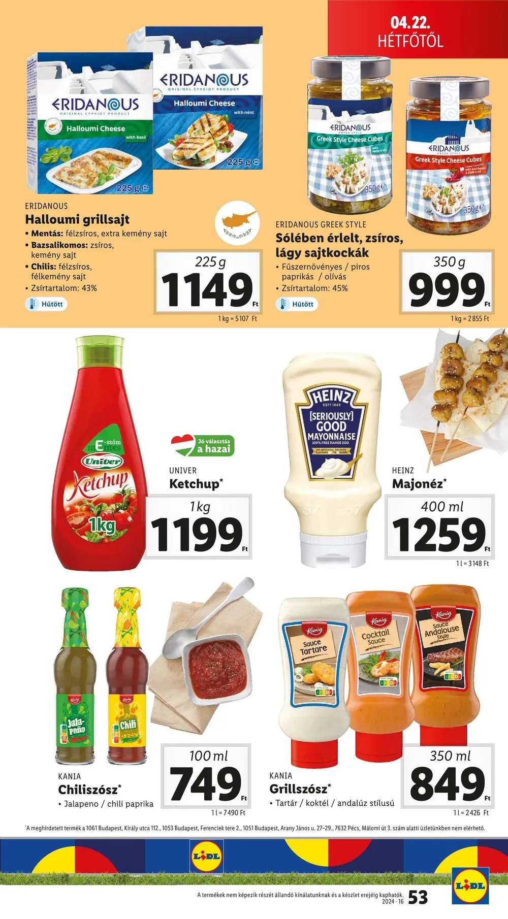 Lidl akciós újság 04.18–04.24 – 53. oldal
