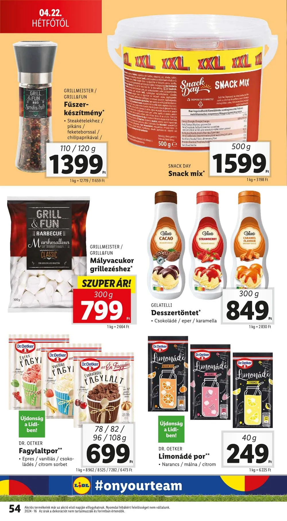 Lidl akciós újság 04.18–04.24 – 54. oldal