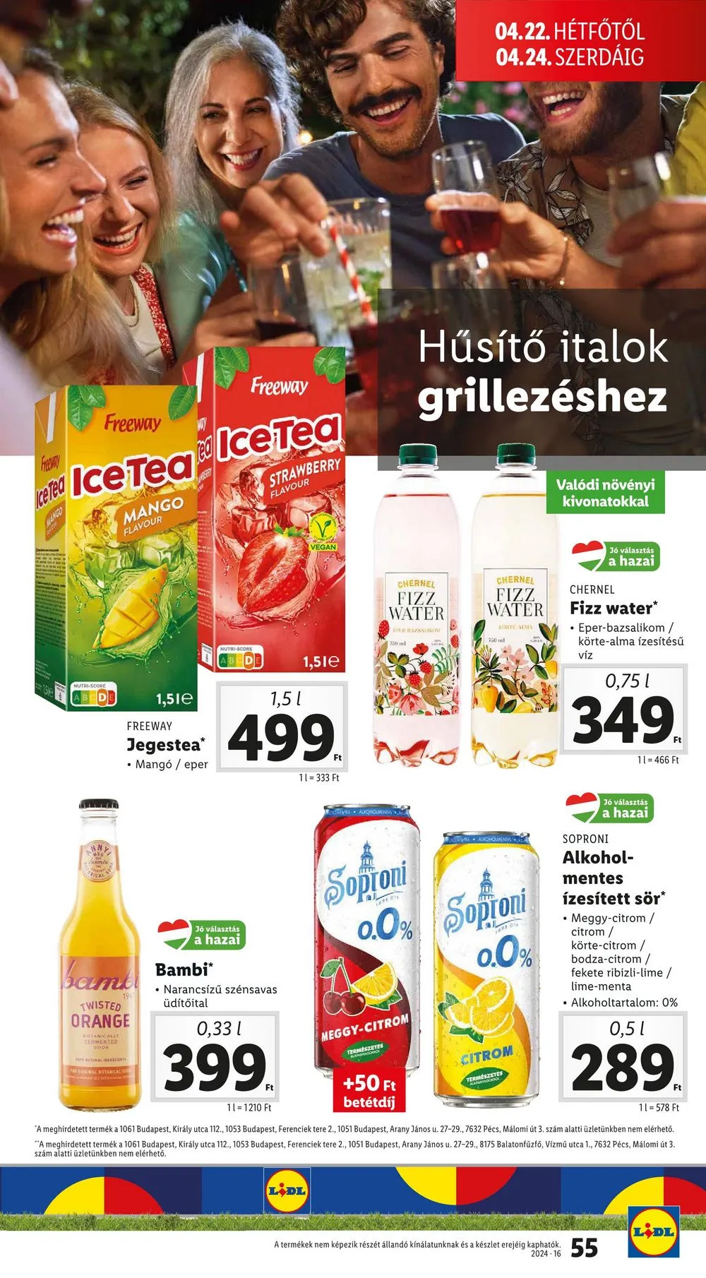 Lidl akciós újság 04.18–04.24 – 55. oldal