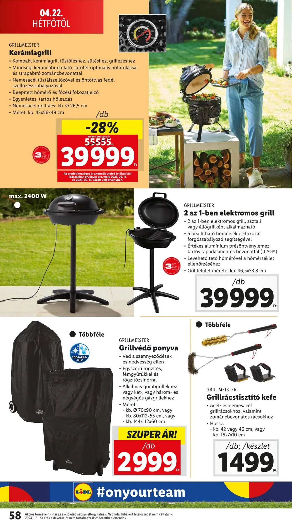 Lidl akciós újság 04.18–04.24 – 58. oldal