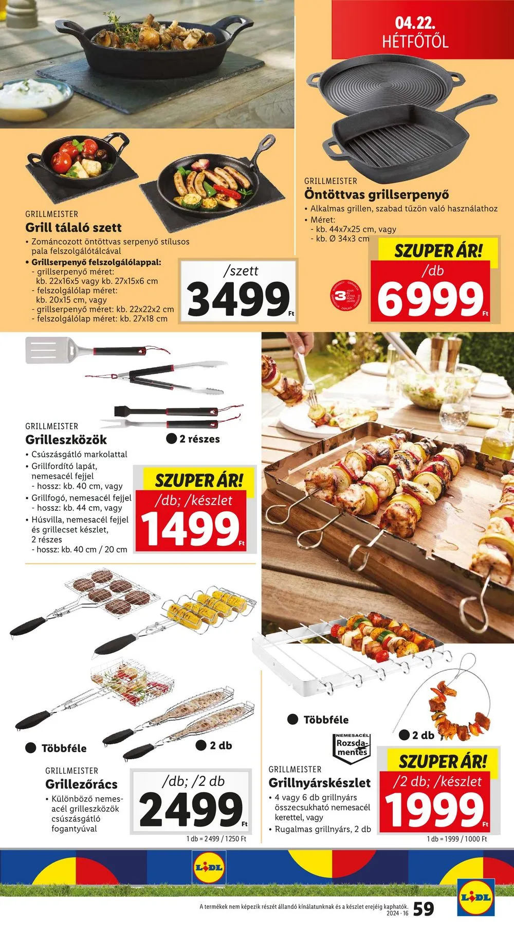 Lidl akciós újság 04.18–04.24 – 59. oldal