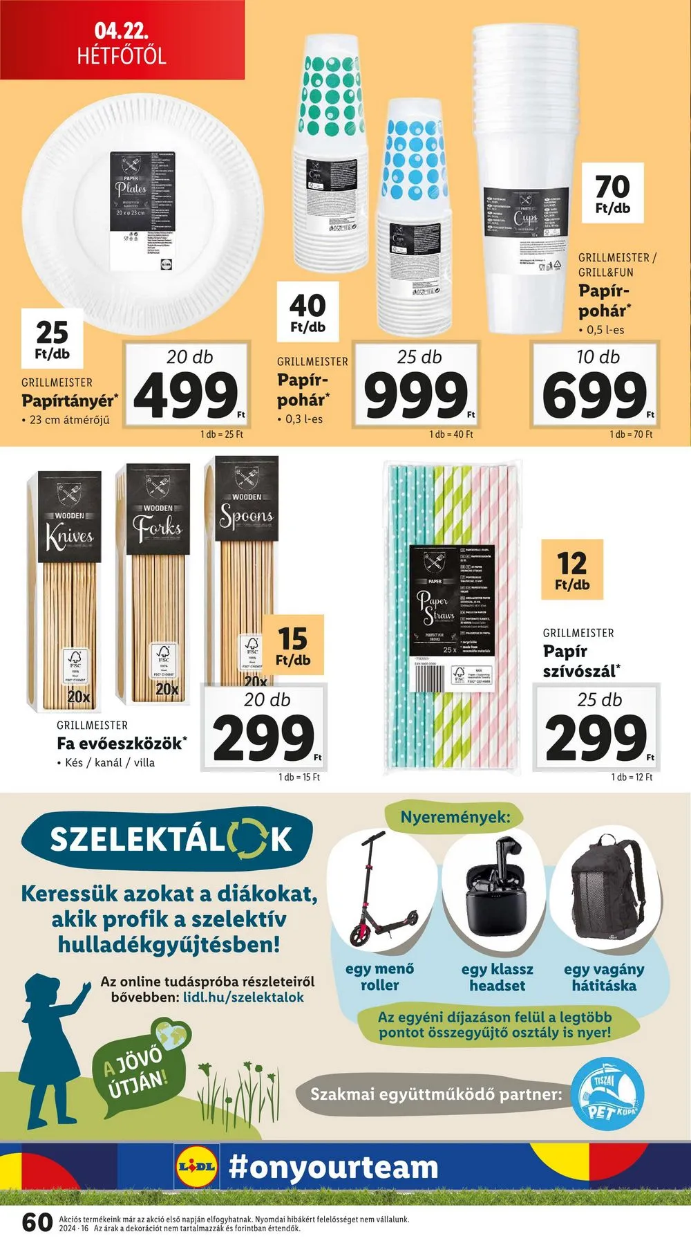 Lidl akciós újság 04.18–04.24 – 60. oldal