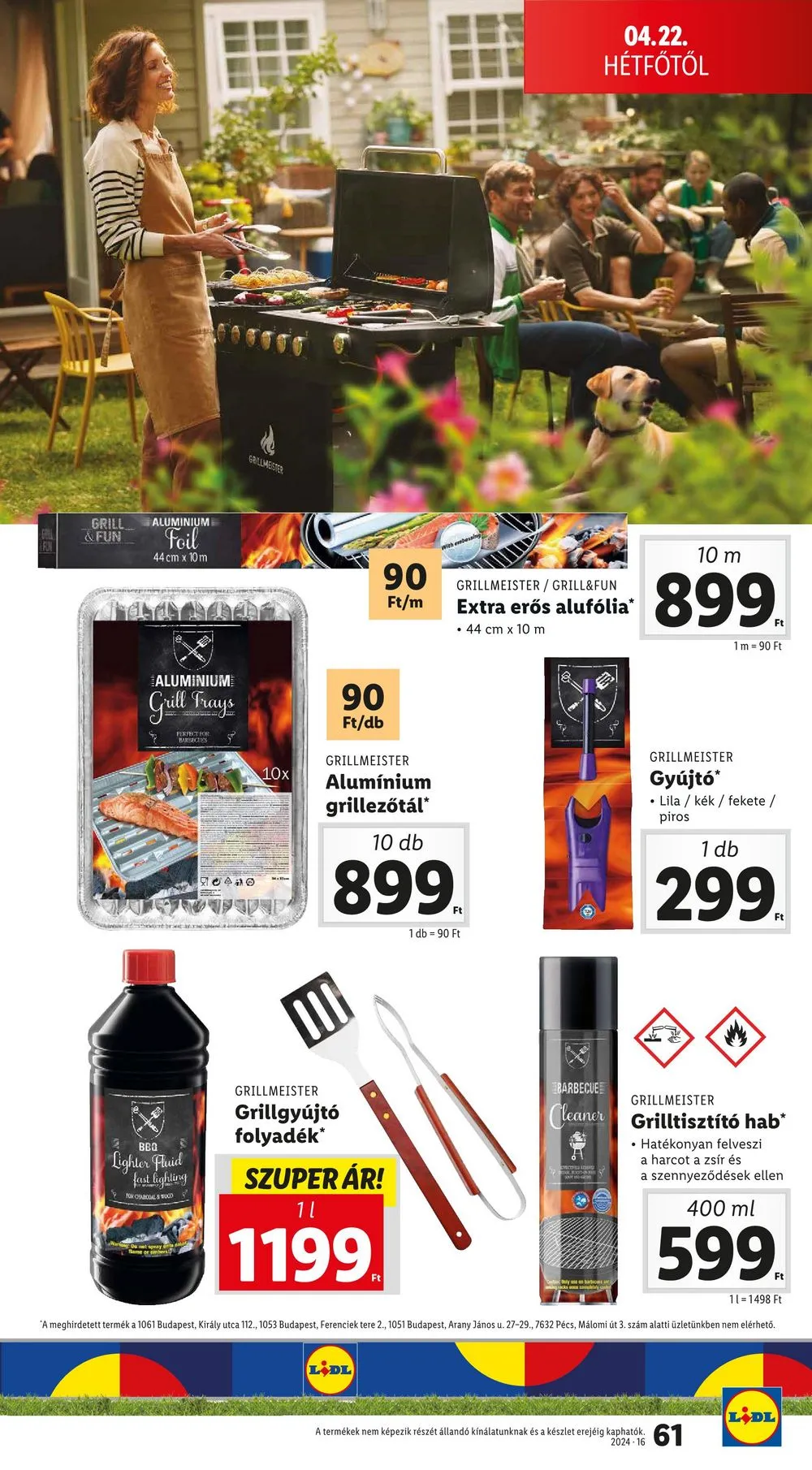 Lidl akciós újság 04.18–04.24 – 61. oldal