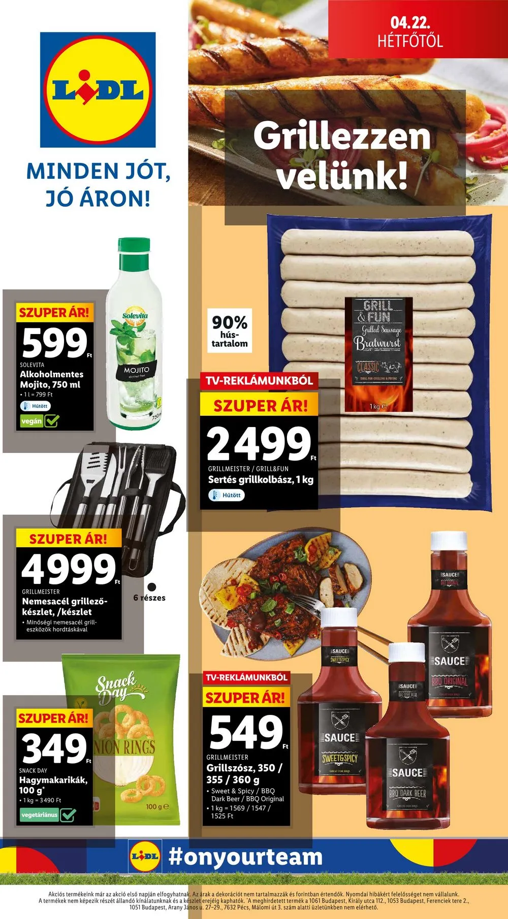 Lidl akciós újság 04.18–04.24 – 62. oldal
