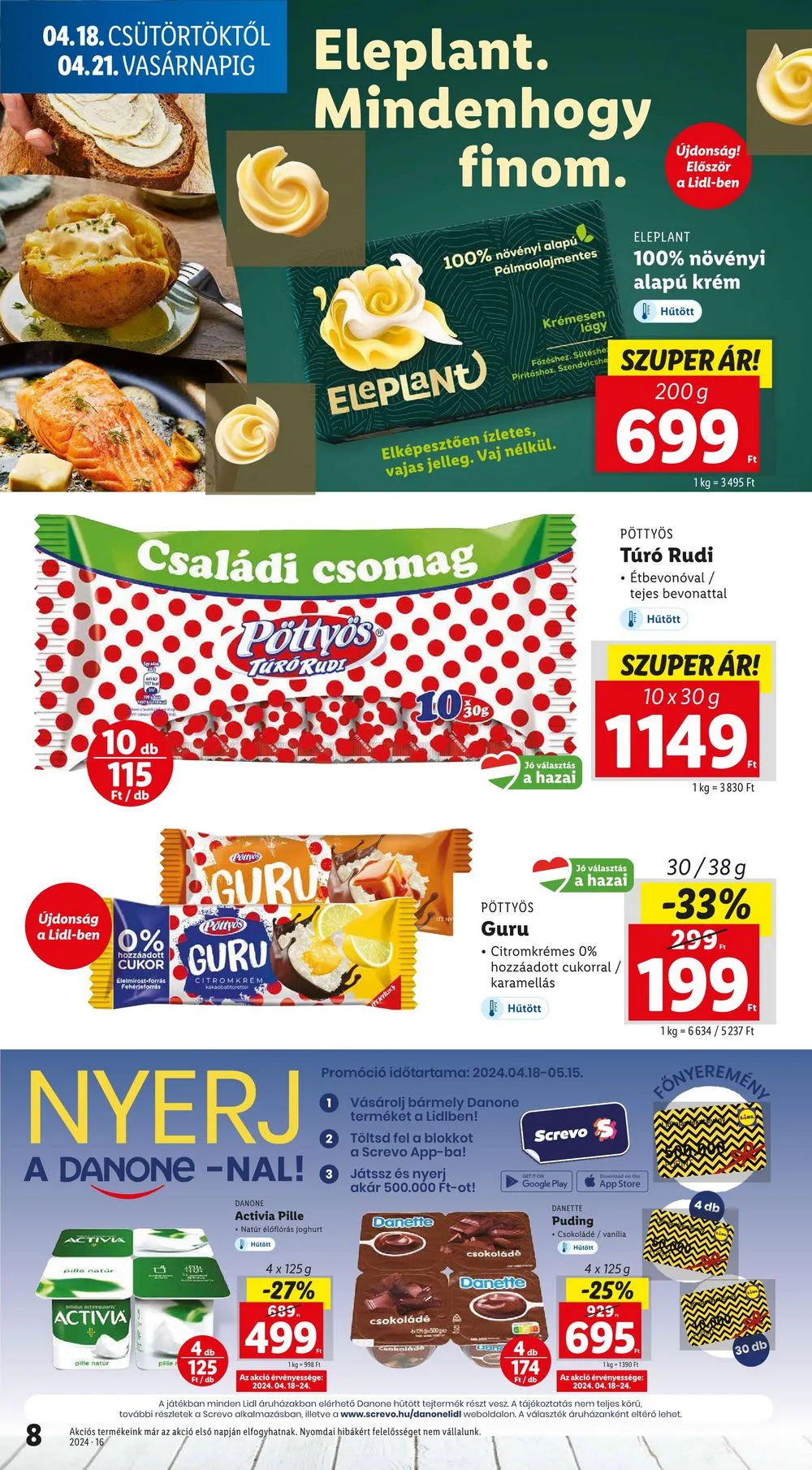 Lidl akciós újság 04.18–04.24 – 8. oldal