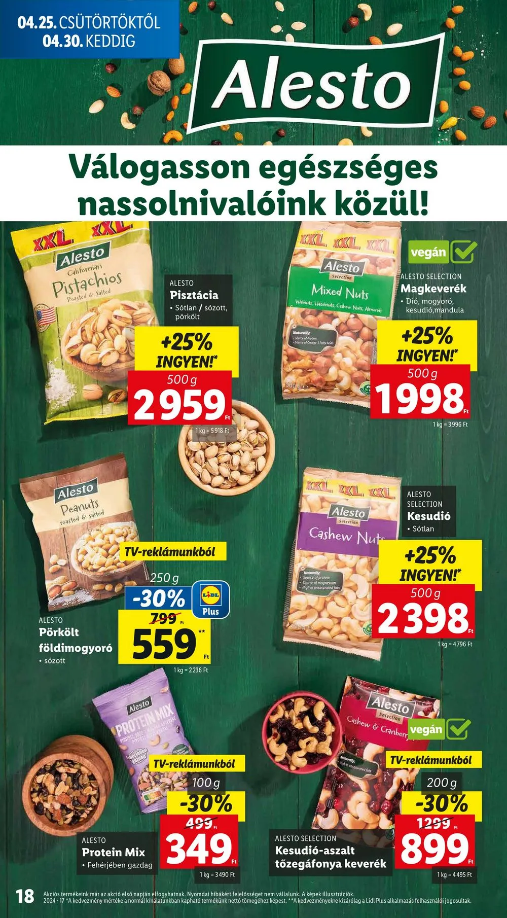 Lidl akciós újság 04.25–04.30 – 18. oldal
