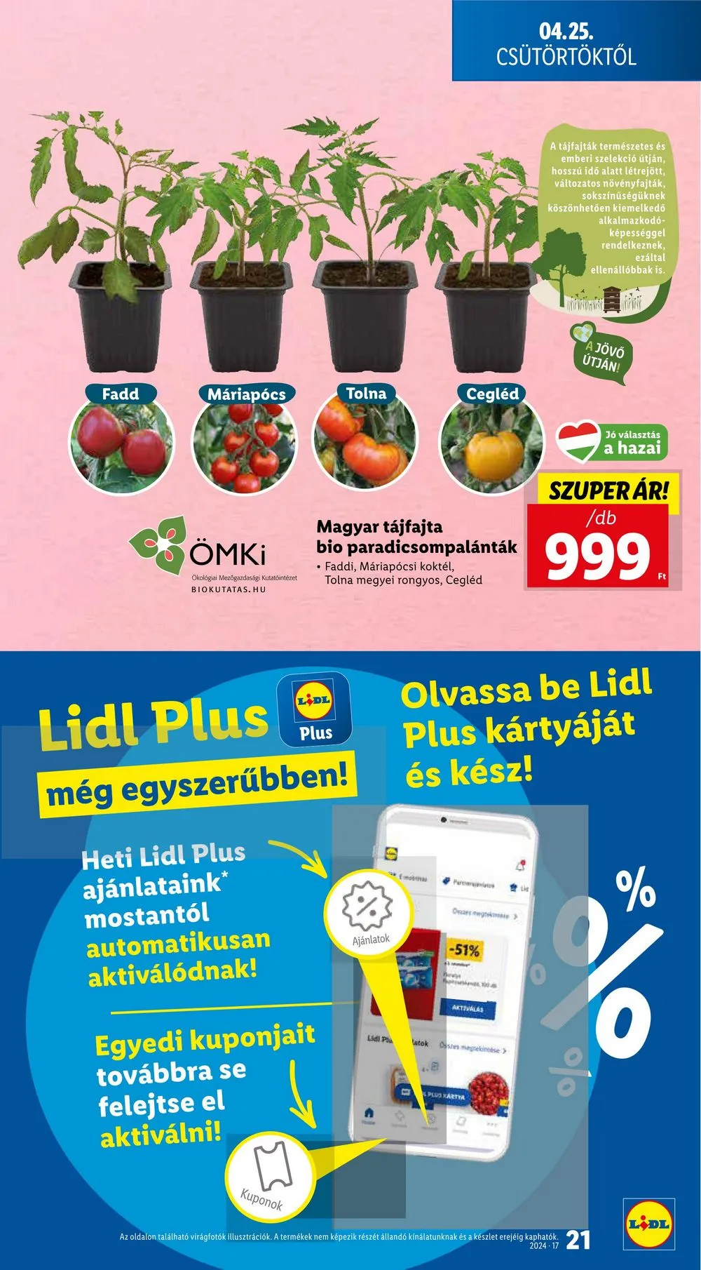 Lidl akciós újság 04.25–04.30 – 21. oldal